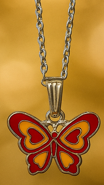 Butterfly Glow Charm Chain