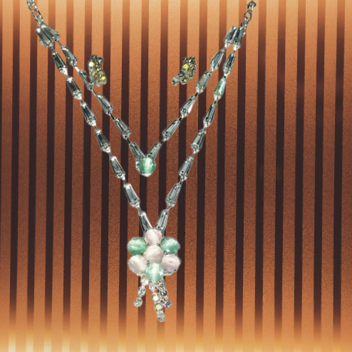 Elegance Glow Necklace & Earrings