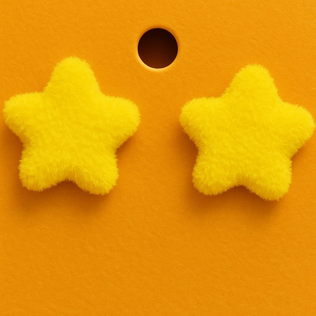 Starry Velvet Play Pals - Yellow