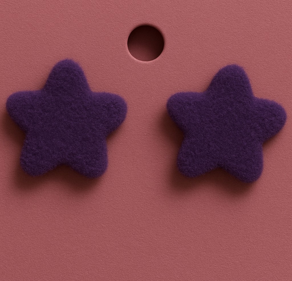 Starry Velvet Play Pals - Dark Violet