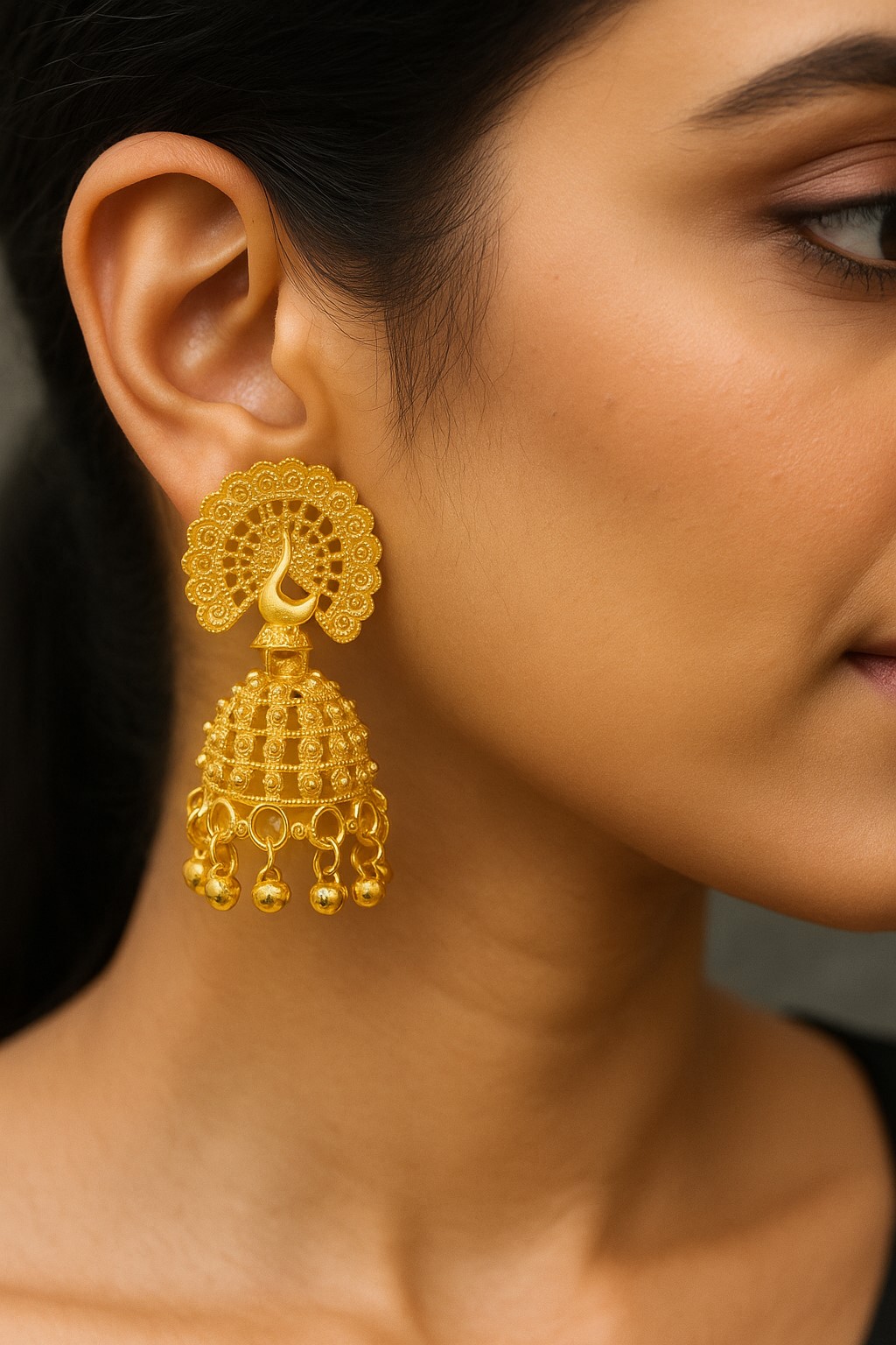 Radiant Heritage Jhumki Earrings